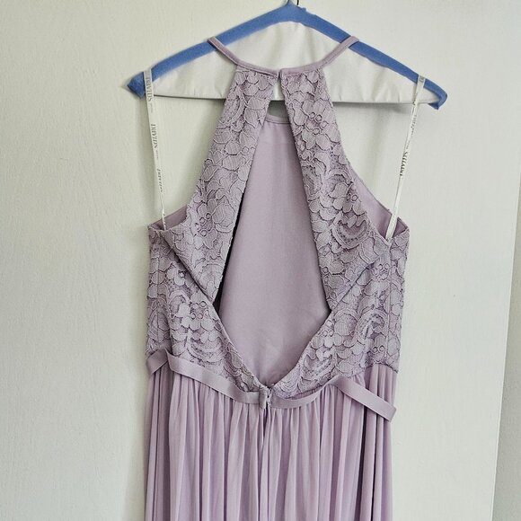 Open Back Lace and Mesh Bridesmaid Dress - Iris - Picture 5 of 5